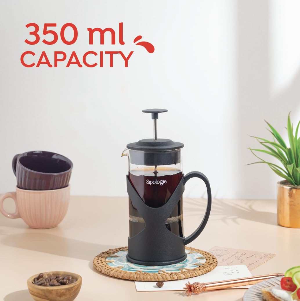 Classic French Press Coffee Maker - 350ml