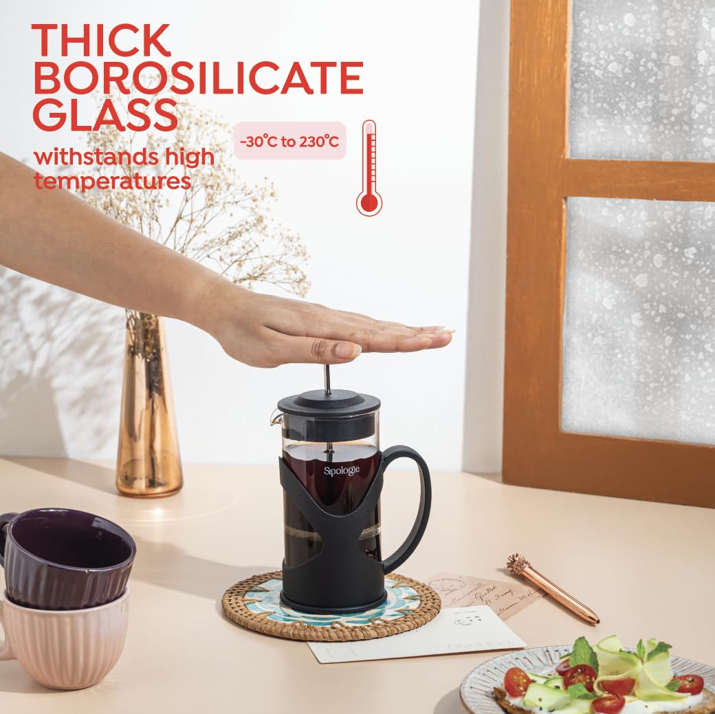 Classic French Press Coffee Maker - 350ml