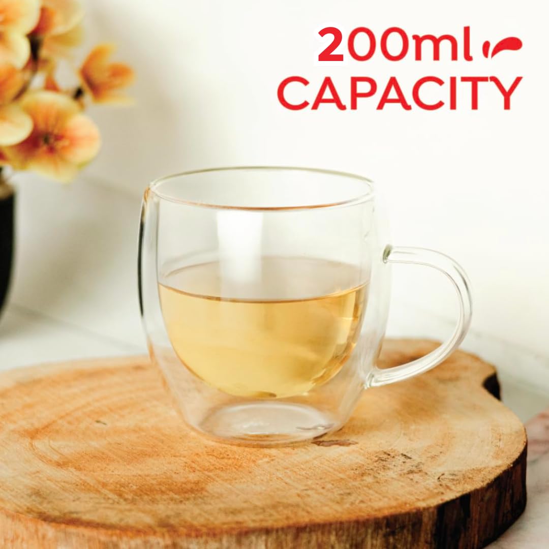 Nord Double Wall Mug 200ml, Set of 2