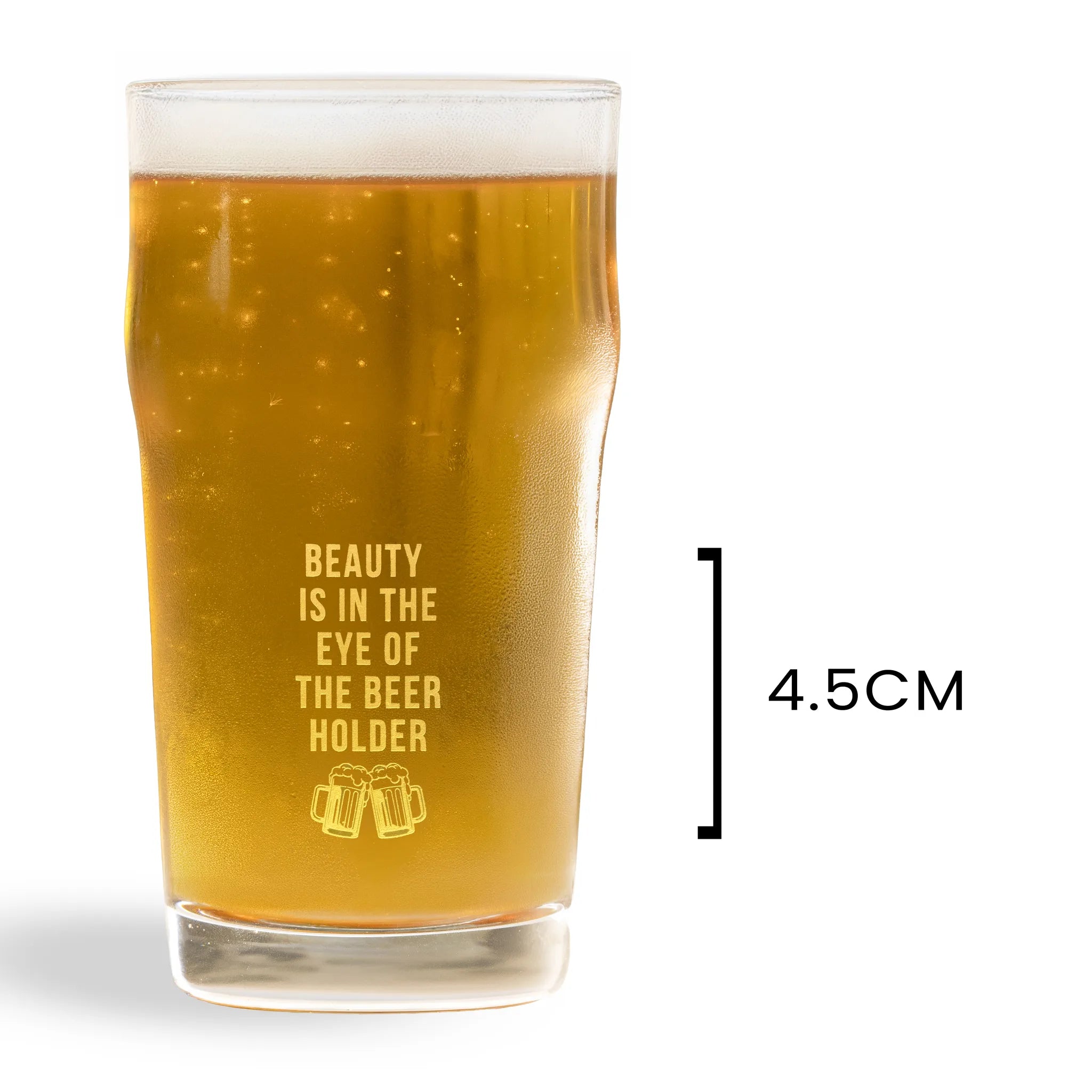Imperial Pint Beer Glass 570ml - Set Of 2, The Beer Holder