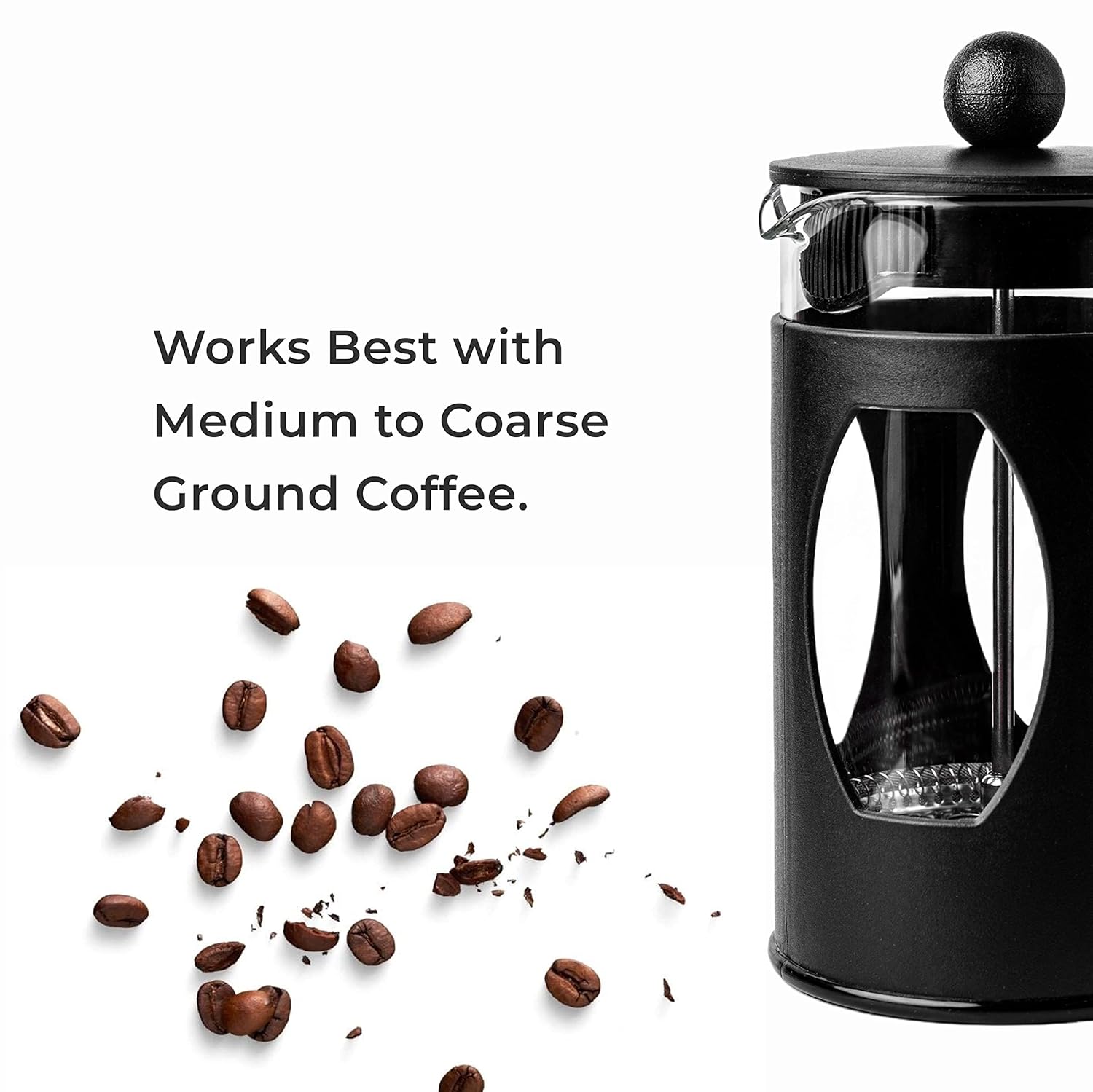 Classic French Press Coffee Maker - 350ml