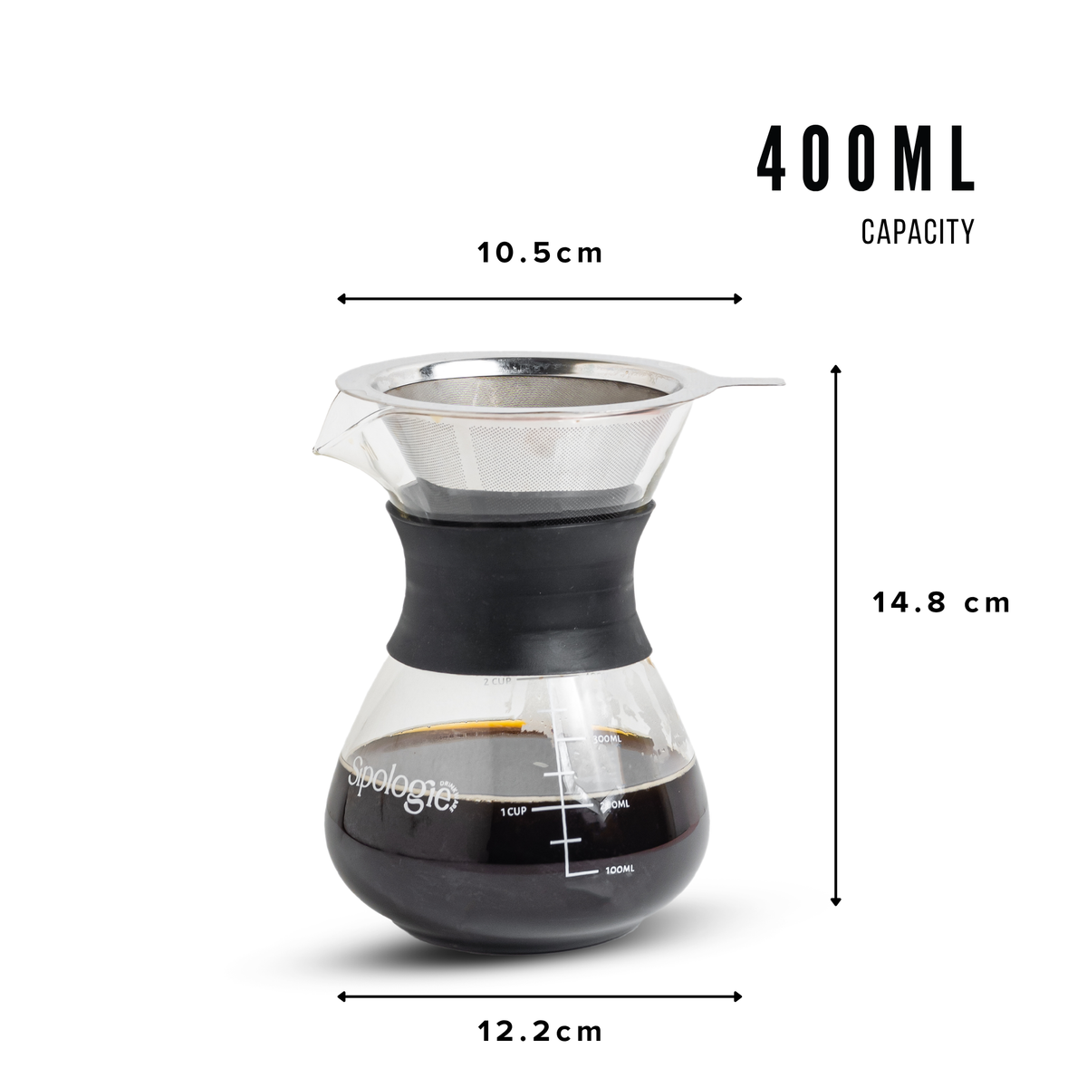 Illuminate Pour Over Drip Coffee Maker - 400ml