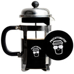 Vintage French Press Coffee Maker, Silver, 600 ml - Procaffeinater