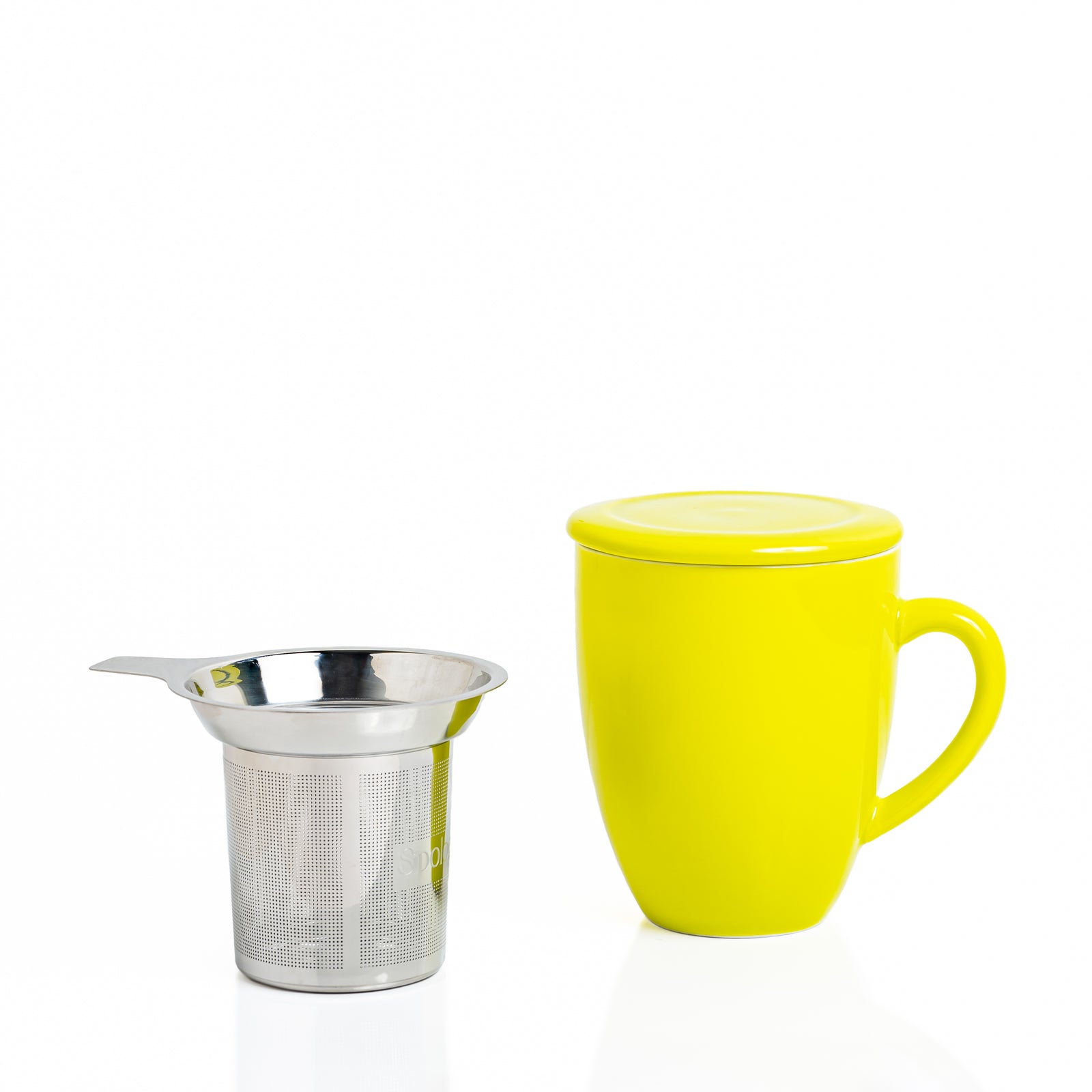 Artisan Ceramic Tea Mug, Green - 300ml