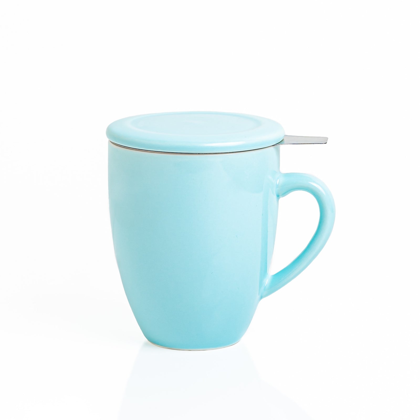 Artisan Ceramic Tea Mug, Blue - 300ml