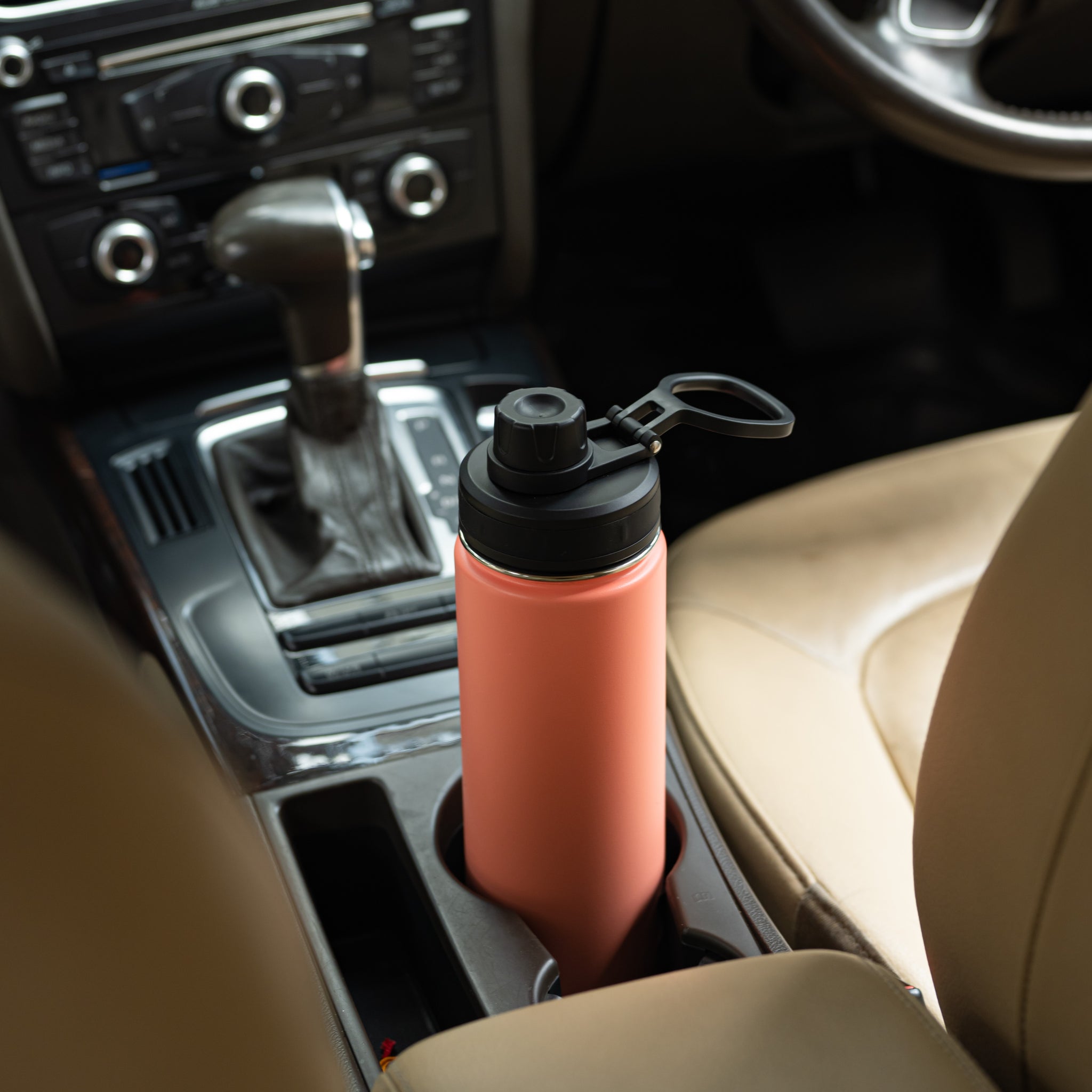 HydraFlow Insulated Bottle, Coral - 720ml