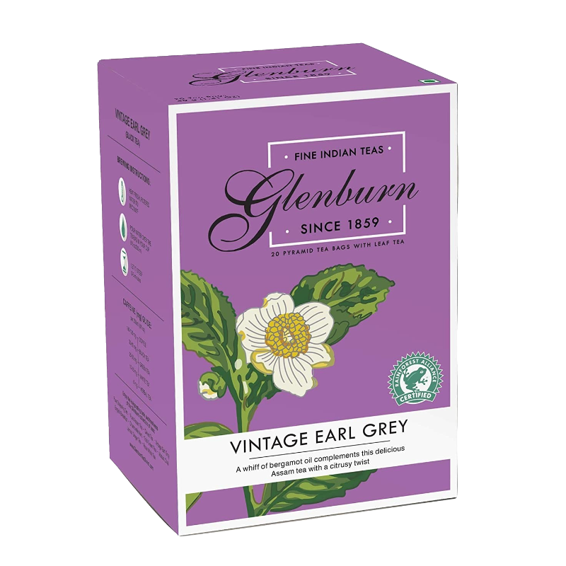 Glenburn Earl Grey Tea Bags Box (Pack of 20)