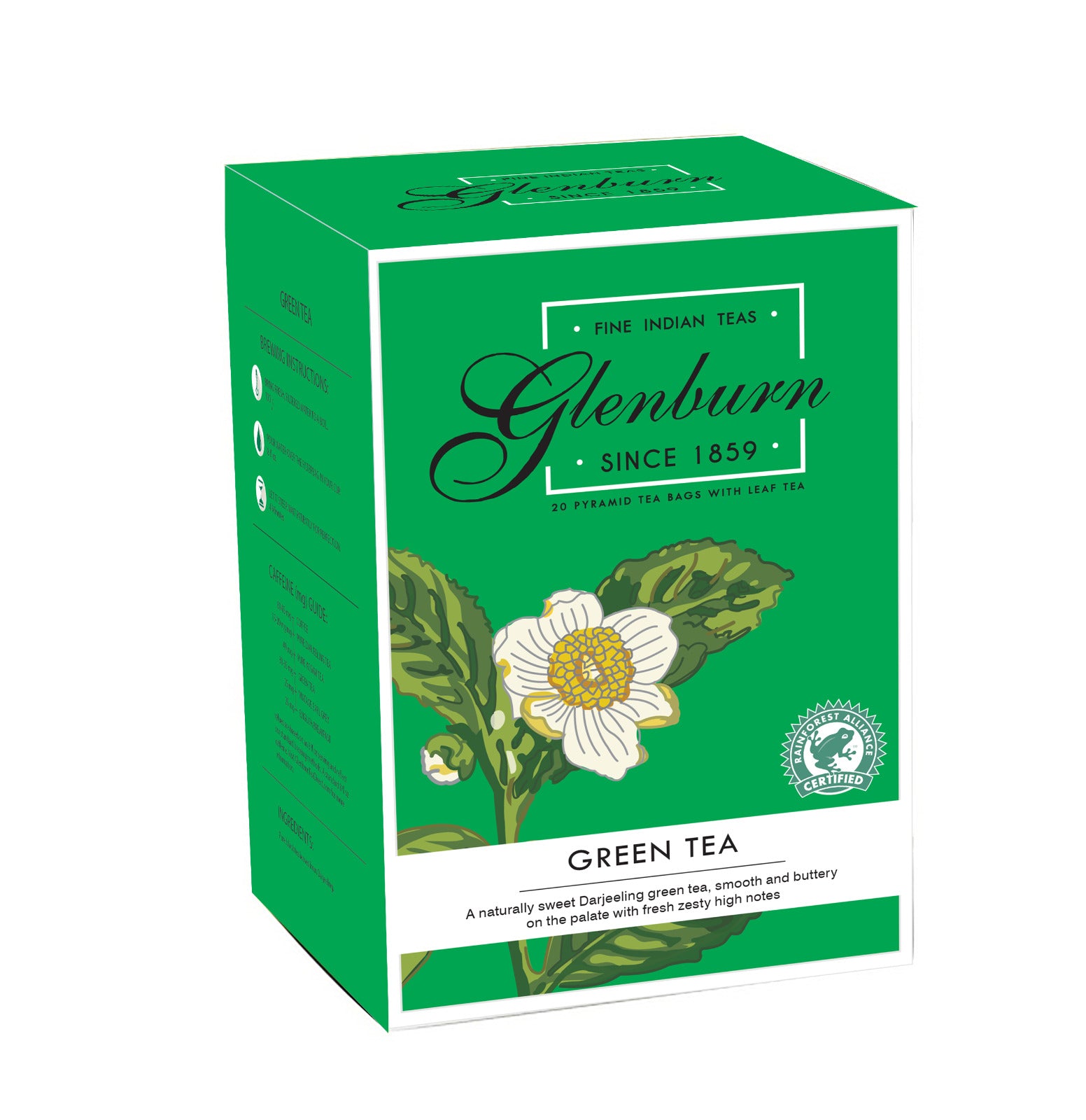 Glenburn Green Tea Bags Box (Pack of 20)