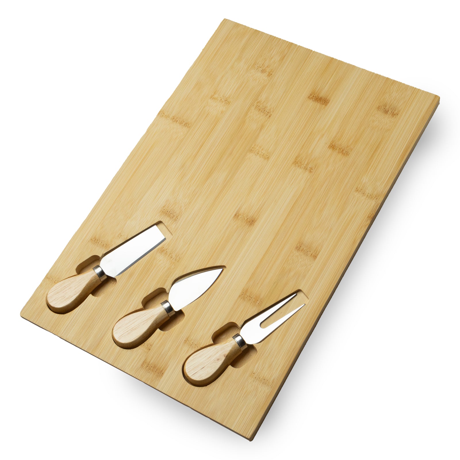 Epicure Cheese Board with 3 Cheese Knives