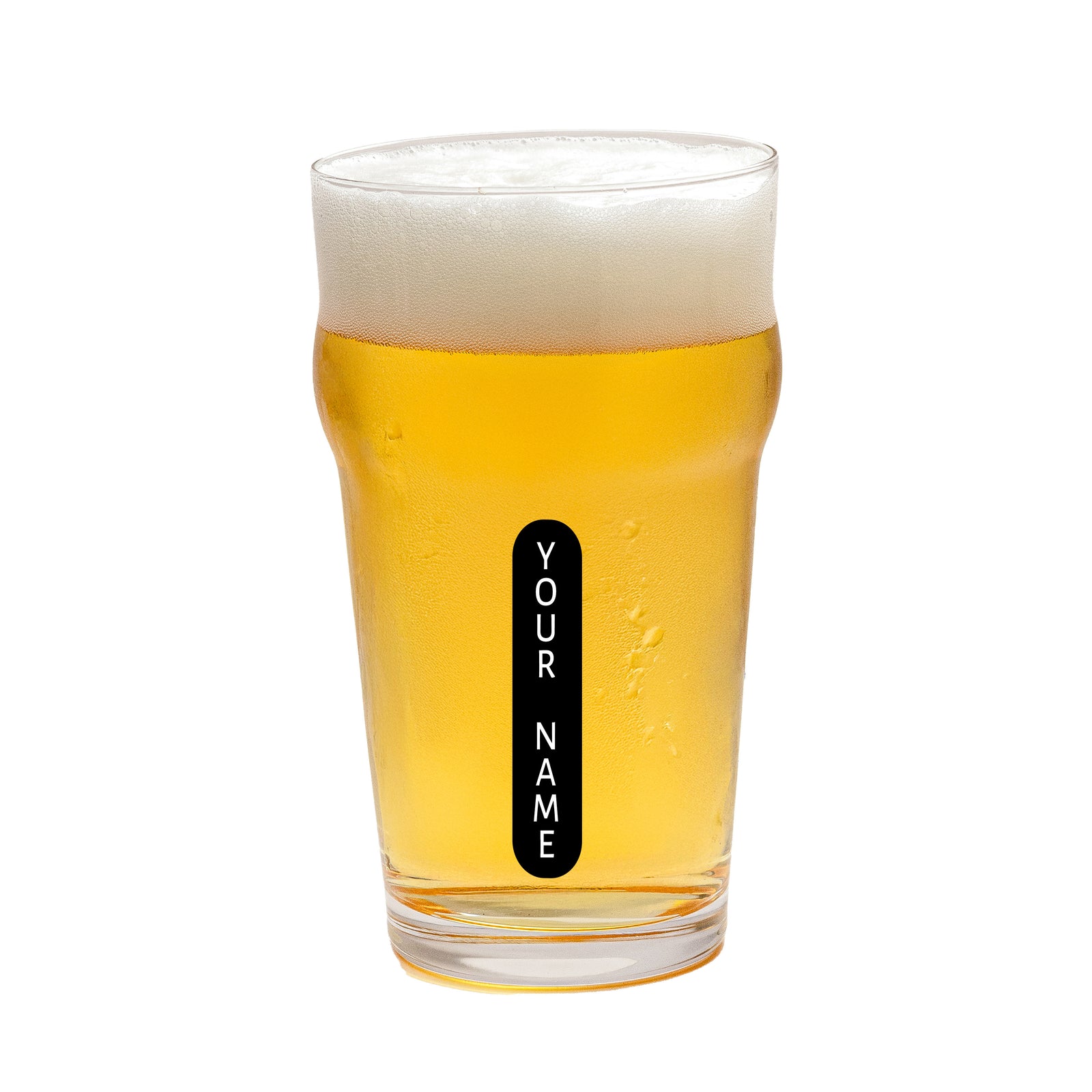 Imerial Pint Beer Glass - Set Of 1, 570ml (Personalised)