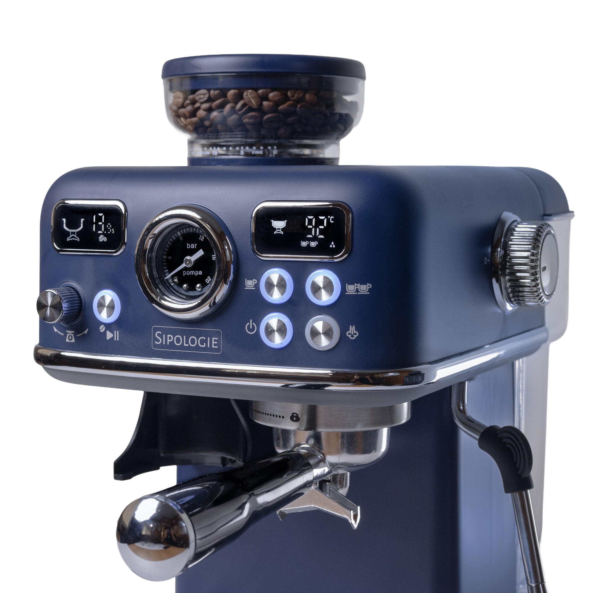 Cafe Maestro PRO Espresso Machine (with In-Built Grinder)