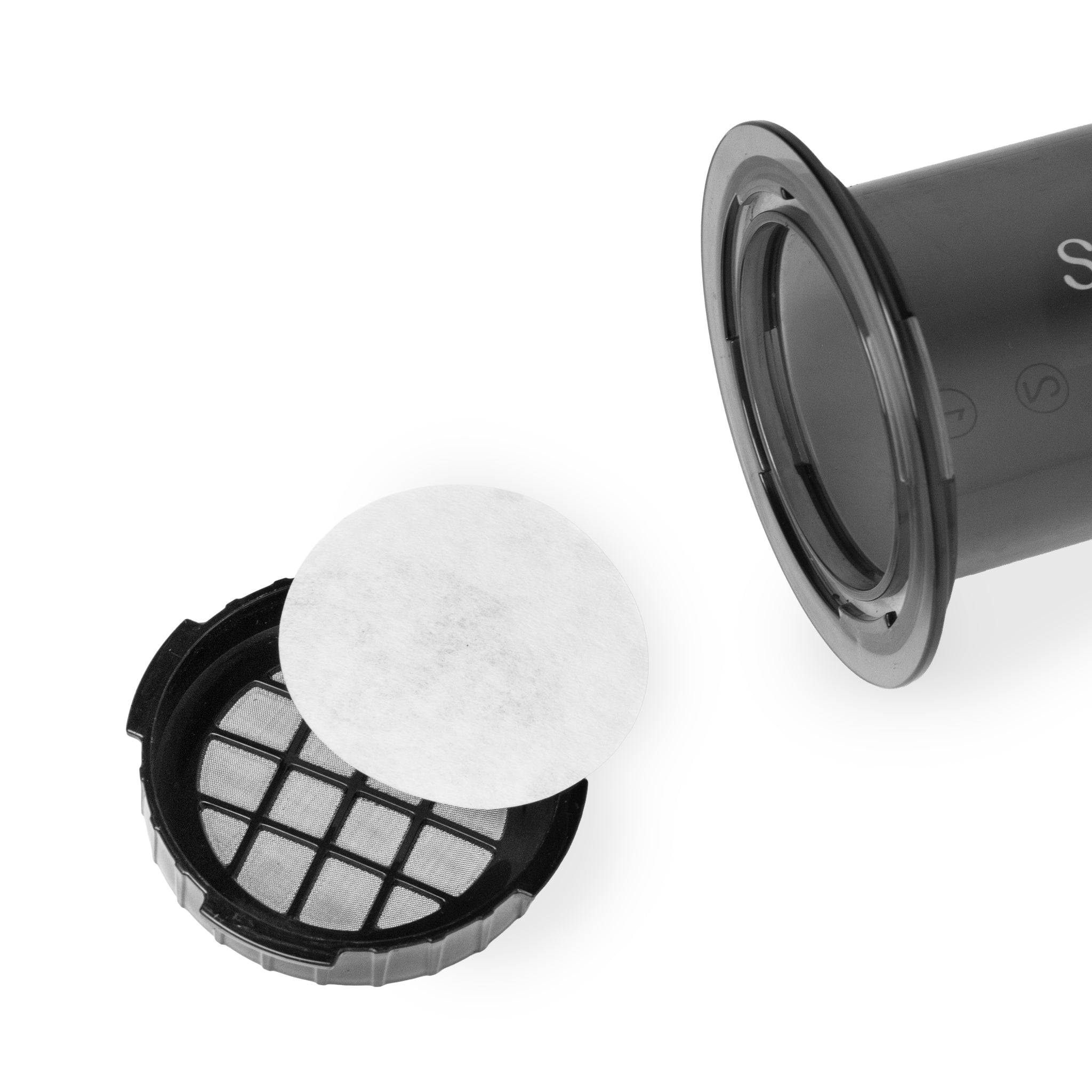 Sipologie Aeropress with In-Built Mesh and Ceramic Coffee Mug