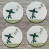 B&B Humming Bird Coasters, Set of 4