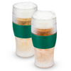 Host Beer Freeze Tumbler, 16oz, Set of 2 - Green