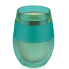 HOST Wine Freeze Gel Wine Glass, Set of 1, 8.5 oz - Translucent Green