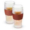 Host Beer Freeze Tumbler, 16oz, Set of 2 - Wood