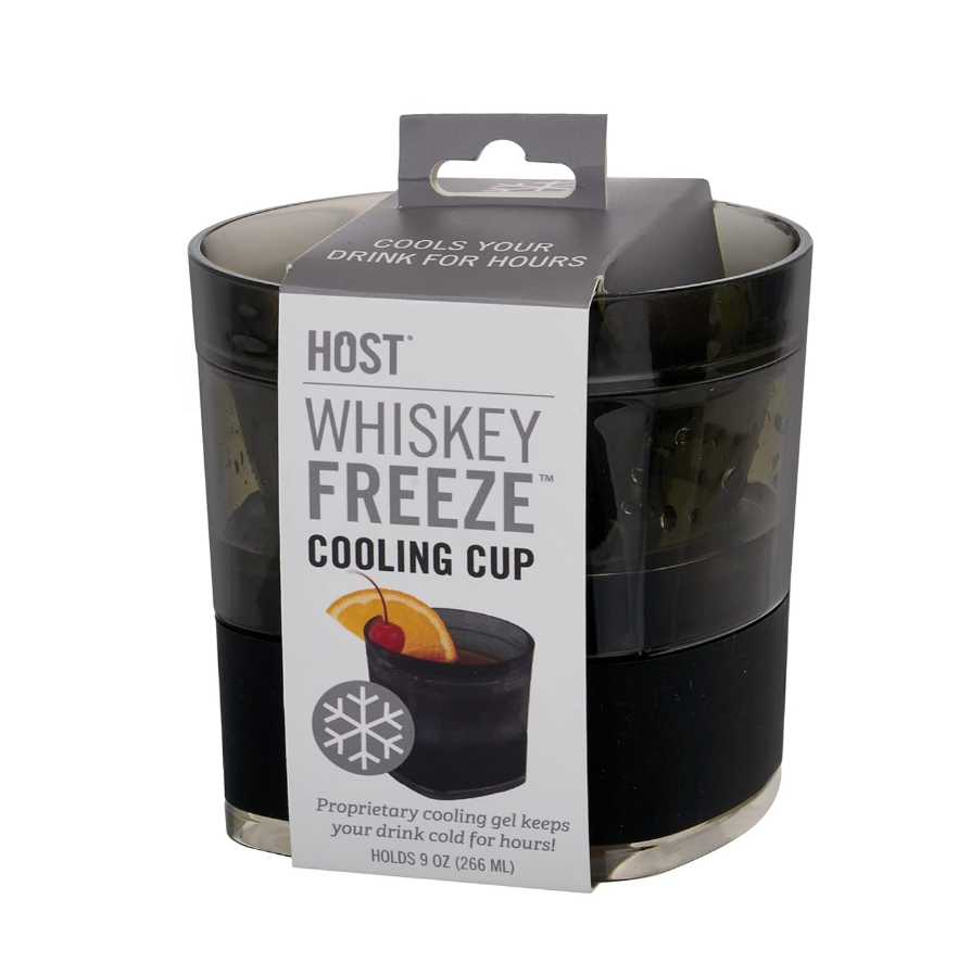HOST Plastic Scotch Tumblers, 9 oz, Smoke Whiskey Glass-Set of 1