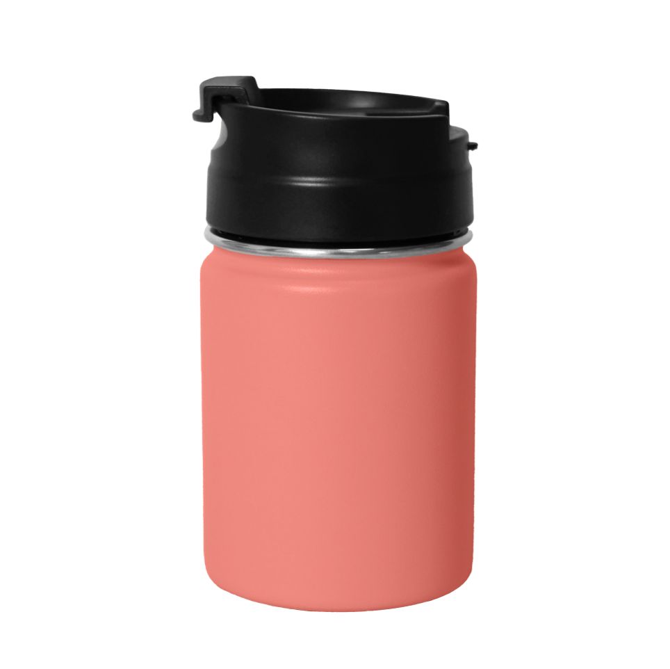 TravelBrew Insulated Tumbler, Coral - 260ml (Personalised)