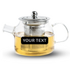 Inspire Glass Tea Pot with Infuser - 400 ml (Personalised)