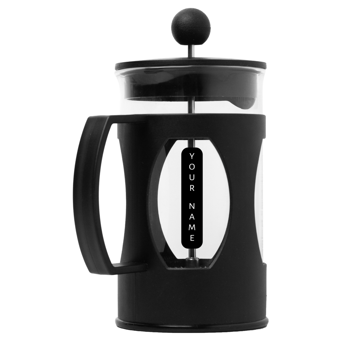 Classic French Press Coffee Maker - 600ml (Personalised)