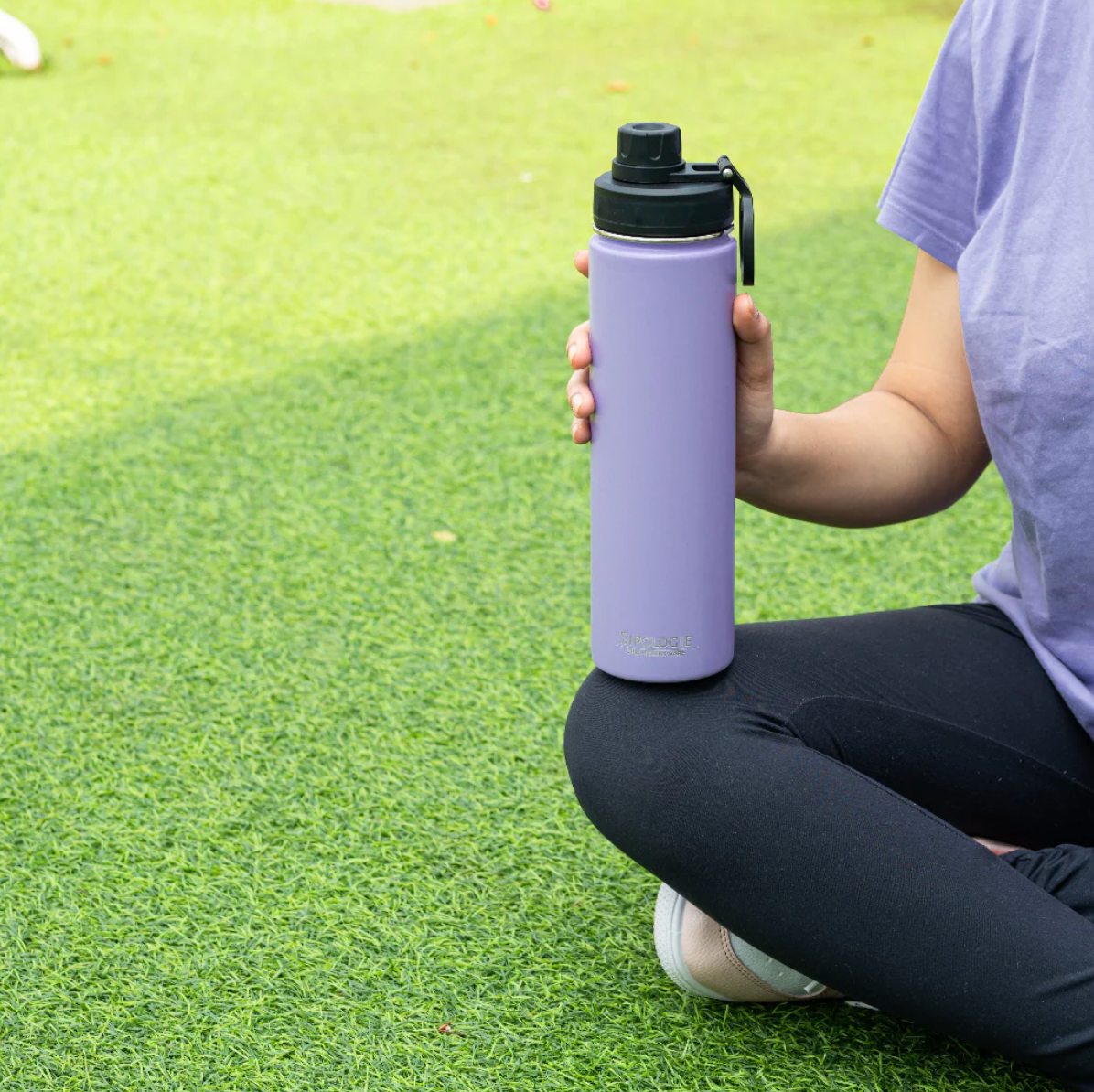 HydraFlow Insulated Bottle, Lilac - 720ml (Personalised)