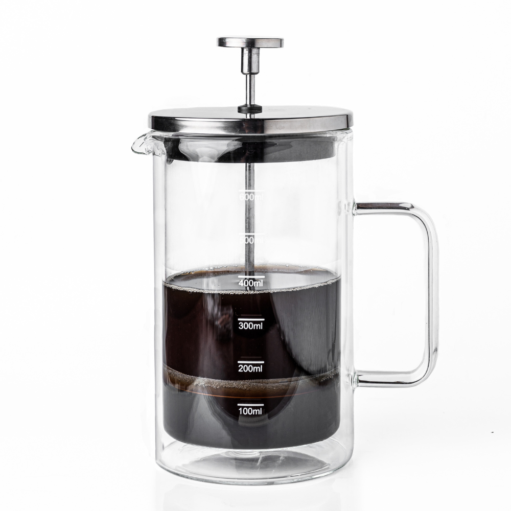 Glasricket Double Wall French Press - 600ml