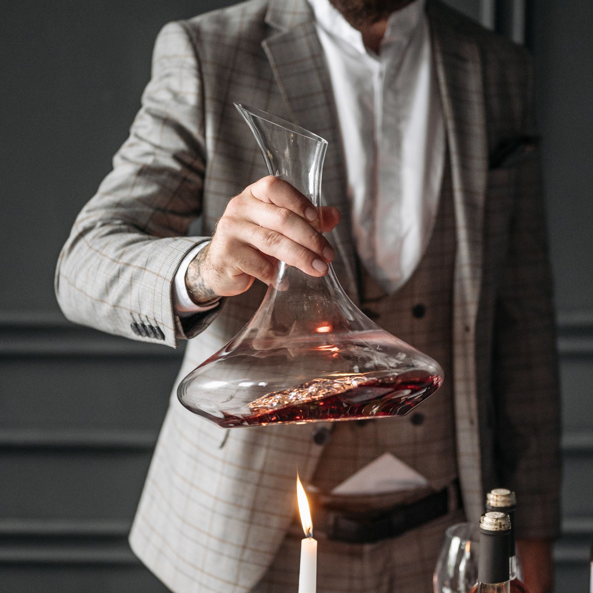 Sipologie Crystal Wine Decanter - 1000 ml