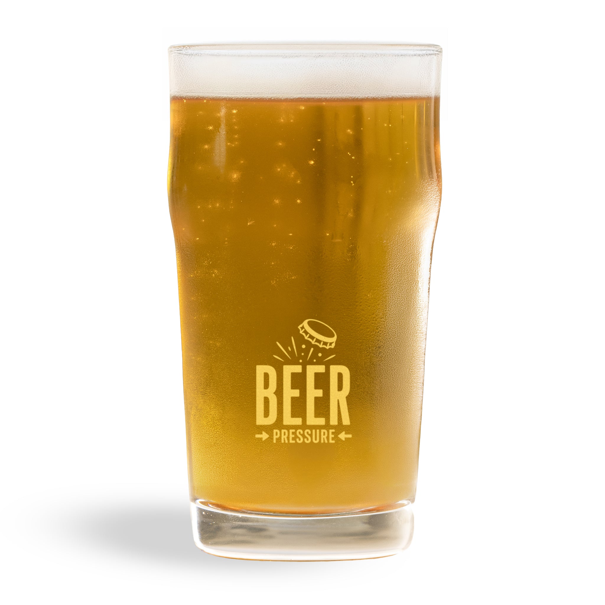 Imperial Pint Beer Glass 570ml - Set Of 2, Beer Pressure
