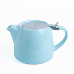 Artisan Ceramic Tea Pot, Lagoon Blue - 400ml