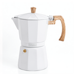 Roma Moka Pot White, 360ml